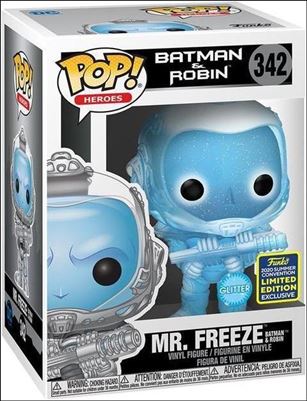 POP! Heroes figure 342-C Mr. Freeze Batman & Robin (Glitter) Summer Con