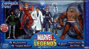 Marvel Legends (Box Sets) figure 3 Fantastic Four with Doctor Doom