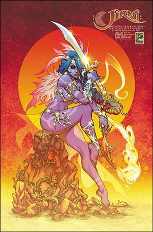 Jirni (2013) issue 4-E Paolo Pantalena San Diego Comic-Con Cover 1/200