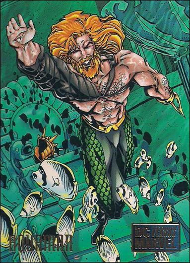 DC Versus Marvel / Marvel Versus DC (Base Set) card 15 Aquaman