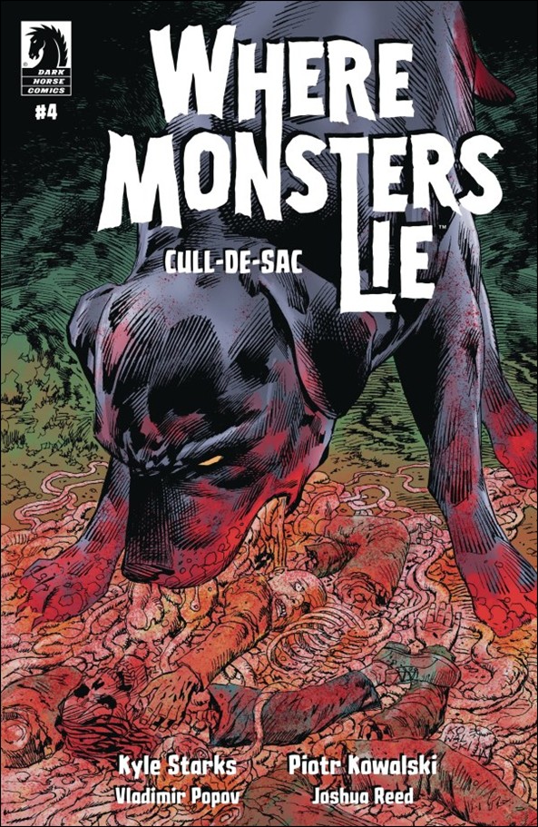 Where Monsters Lie: Cull-De-Sac issue 4 Piotr Kowalski Cover