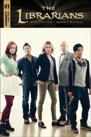 Librarians issue 1-C Group 1:10 Photo Cover