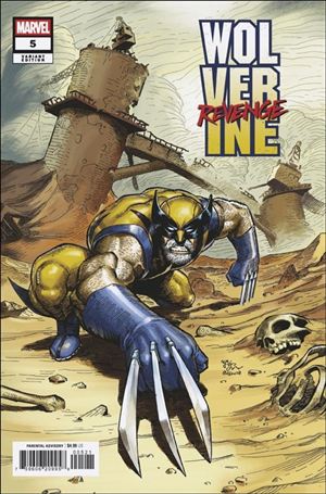 Wolverine: Revenge issue 5-B E.J. Su Cover