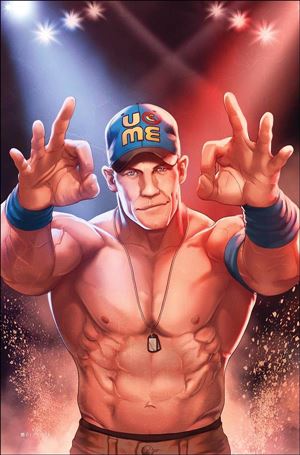 WWE issue 5-D Jamal Campbell 1:15 Cover