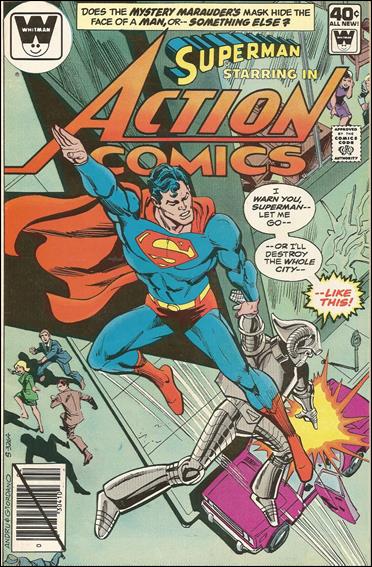 Action Comics (1938) issue 504-B Whitman Cover