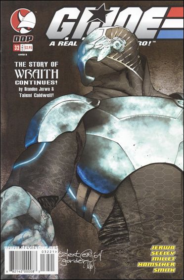 G.I. Joe (2001) issue 32-B Talent Caldwell Cover