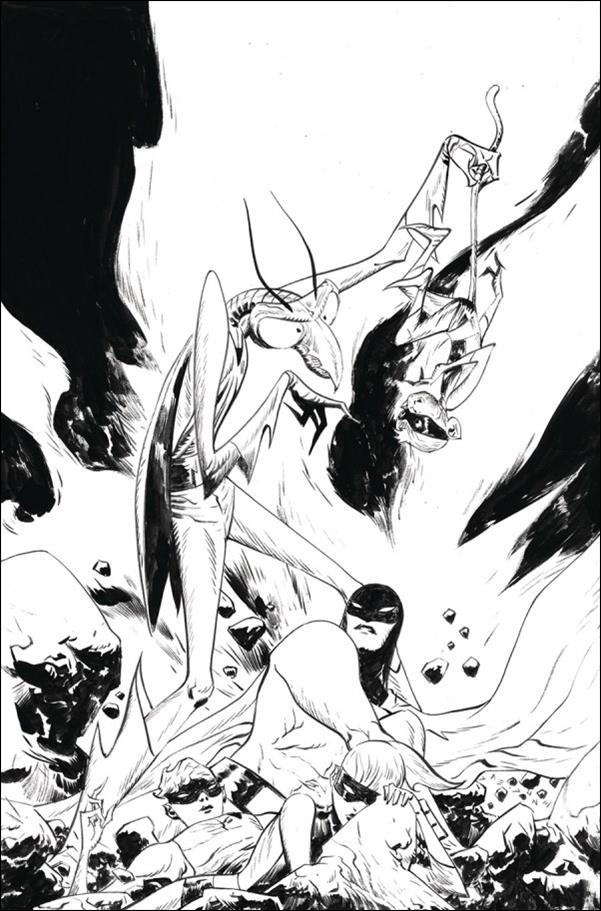 Space Ghost (2024) issue 5-J Jae Lee B&W 1:25 Virgin Cardstock Cover