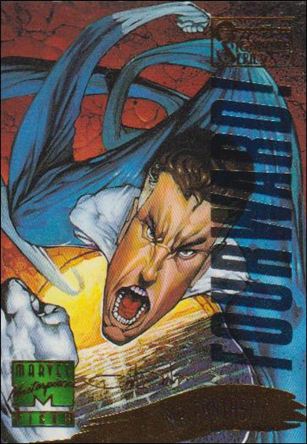 1995 Marvel Masterpieces (Multi-Foil E-Motion Parallel Base Set) card 135 Mr. Fantastic