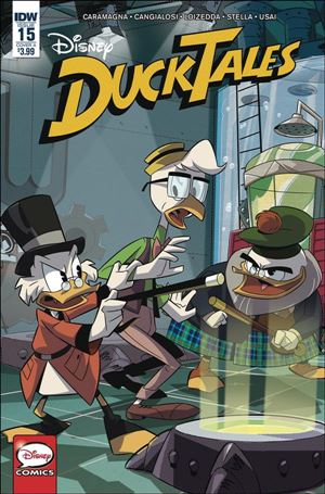 Ducktales (2017) issue 15 Character Trio Cover