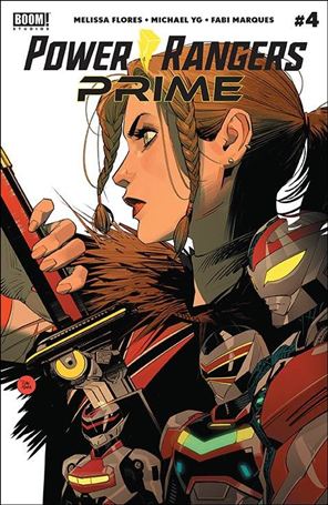 Power Rangers Prime issue 4 Dan Mora Cover