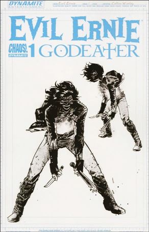 Evil Ernie: Godeater issue 1-D Colton Worley 1:10 Design Artboard Cover