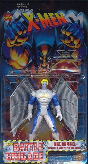 X-Men (Battle Brigade) figure 1 Archangel (Blue Costume)