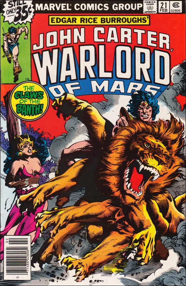 John Carter, Warlord of Mars (1977) issue 21