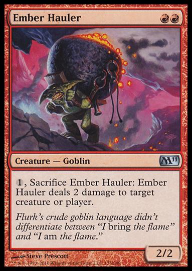 Magic the Gathering: 2011 Core Set (Base Set) card 135 Ember Hauler