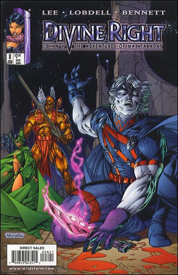 Divine Right issue 8-B Scott Williams Cover
