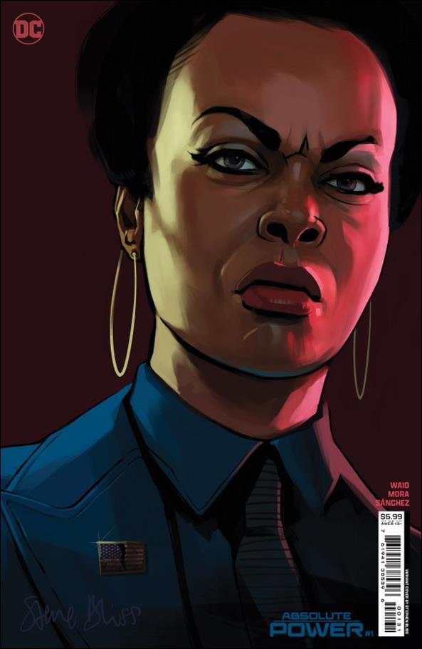 Absolute Power (2024) issue 1-C Alejandro Sánchez Cardstock Cover 