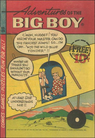 Adventures of the Big Boy issue 124-B West Coast Cover