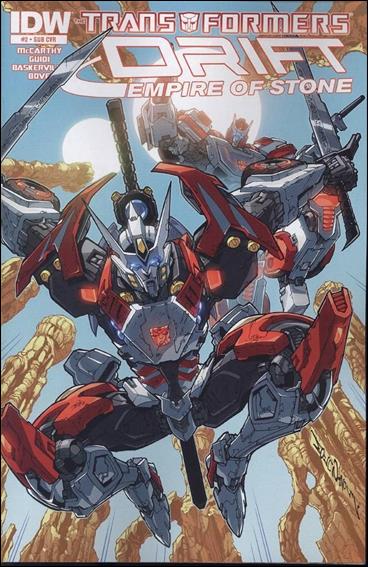 Transformers: Drift - Empire of Stone issue 2-B Alex Milne Subscription Cover