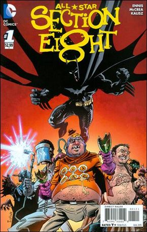 All-Star Section Eight issue 1-B John McCrea 1:25 Cover