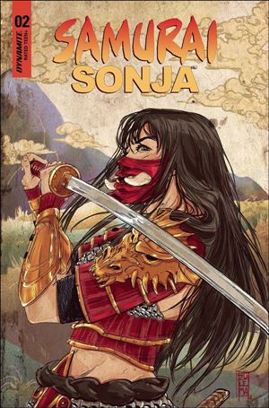 Samurai Sonja issue 2-D Zulema Lavina Cover