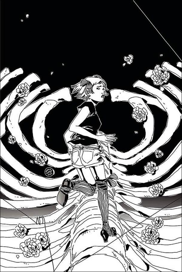 Maria Llovet's Porcelain issue 4-G Maria Llovet 1:30 Black & White Virgin Cover