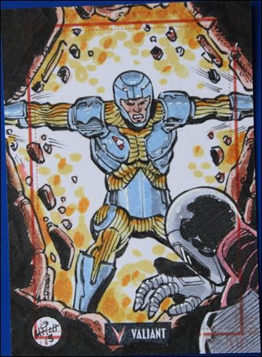 2013 Valiant Comics Preview Trading Card Set (Sketch Card Subset) card MB-10