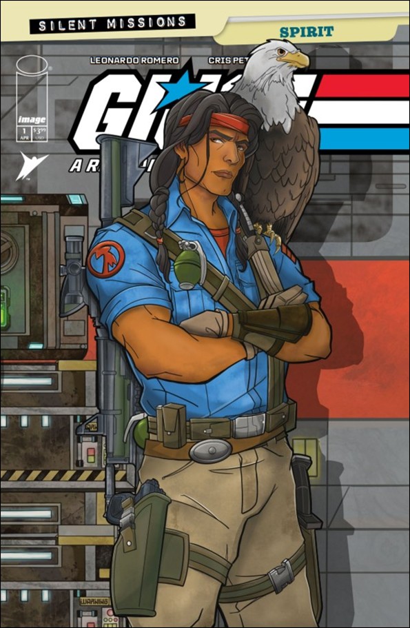 G.I. Joe: A Real American Hero – Spirit issue 1-E Retailer Exclusive Peter Smith Connecting Cover
