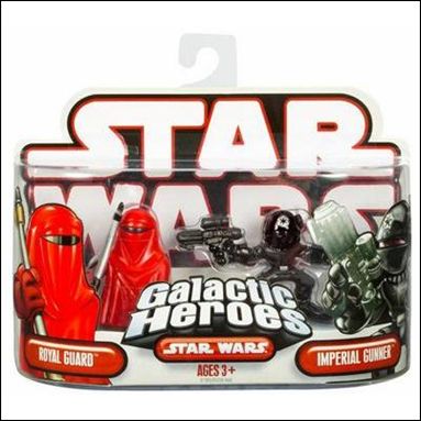 Star Wars: Galactic Heroes figure 45 Royal Guard and Imperial Gunner