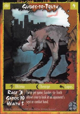 Rage Limited (Base Set) card 121 Guides-to-Truth 
