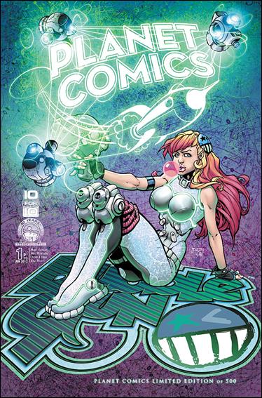 BubbleGun (2013) issue 1-D19 Mike Bowden Planet Comics Cover 1/500