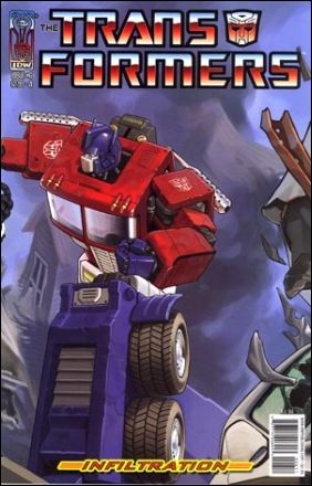 Transformers: Infiltration issue 6 E.J. Su Cover