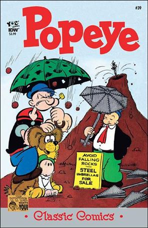 Classic Popeye issue 39 Bud Sagendorf Cover