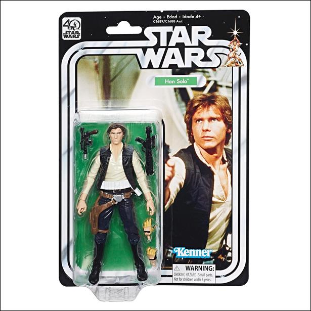 Star Wars: The Black Series: 40th Anniversary (6" Action Figures) figure 5 Han Solo