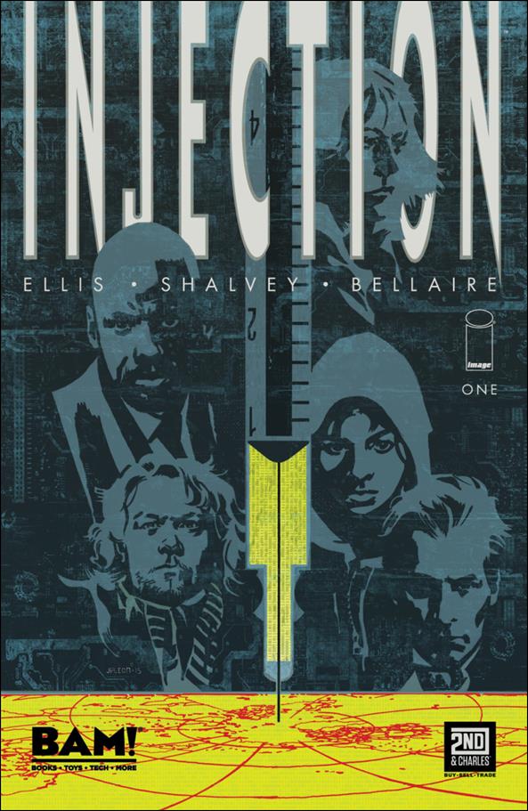 Injection issue 1-D John Paul Leon Books-A-Million/2nd & Charles Cover