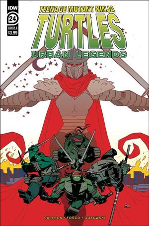 Teenage Mutant Ninja Turtles: Urban Legends issue 24-B Andy Kuhn Cover