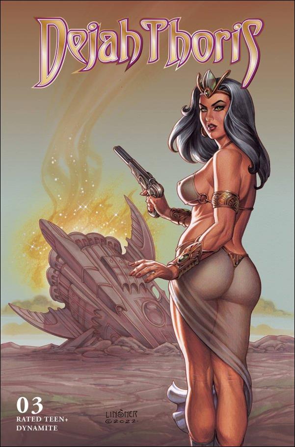 Dejah Thoris (2023) issue 3-B Joseph Michael Linsner Cover