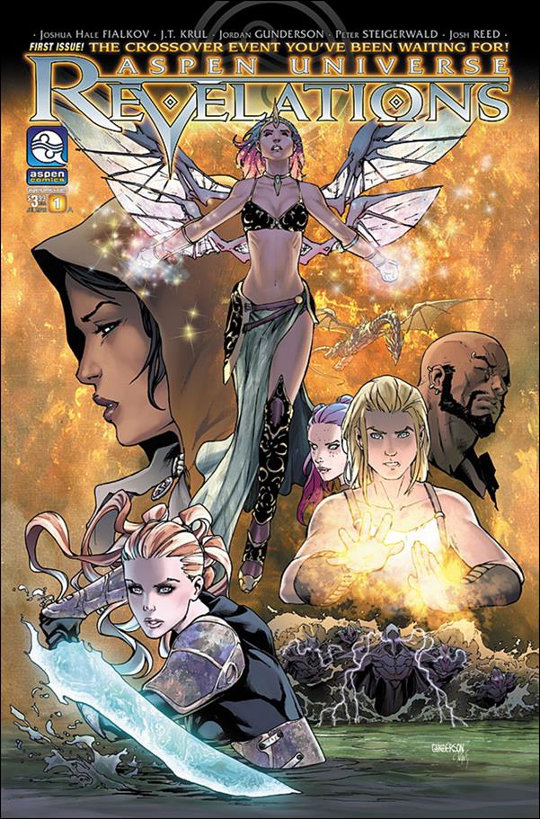 Aspen Universe: Revelations issue 1 Jordan Gunderson Cover