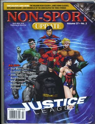 Non-Sport Update (2016) issue 2 Polybagged w/ Promo Cards