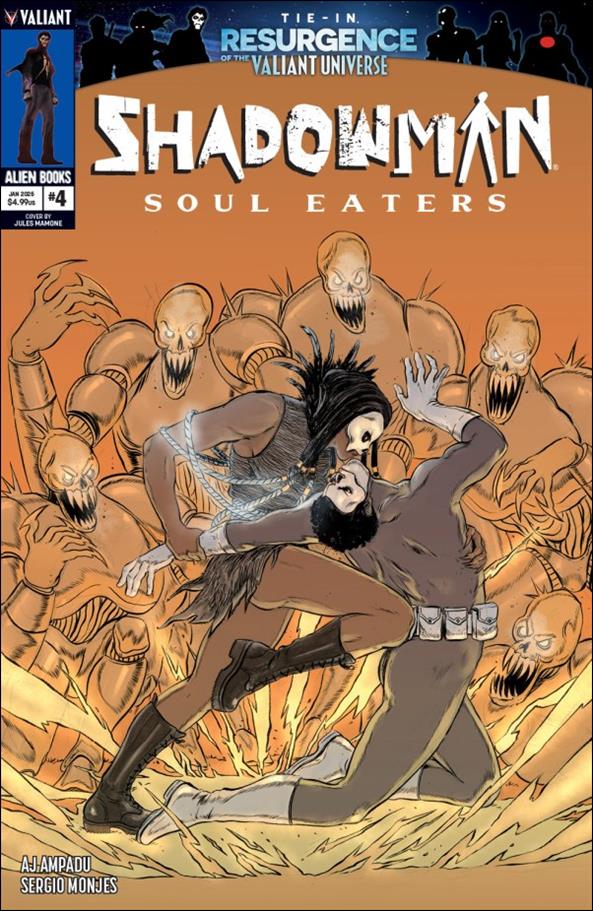 Shadowman: Soul Eaters issue 4-B Jules Mamone Cover