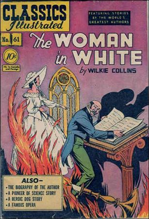 Classic Comics/Classics Illustrated issue 61 HRN 62 - Purple Background Cover