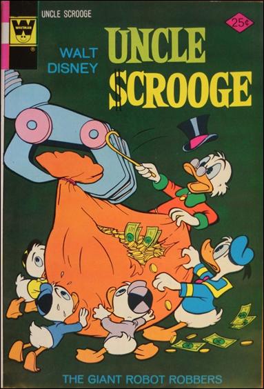 Walt Disney's Uncle Scrooge issue 115-B Whitman Cover