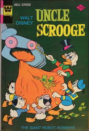 Walt Disney's Uncle Scrooge issue 115-B Whitman Cover
