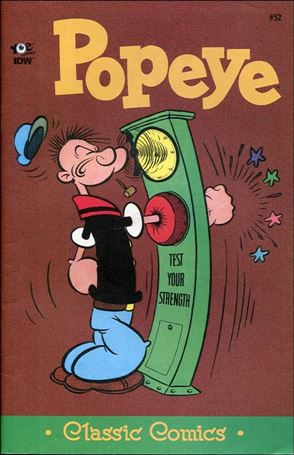 Classic Popeye issue 52 Bud Sagendorf cover