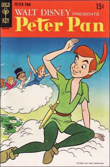 Walt Disney Presents Peter Pan issue nn Gold Key Cover #10086-909