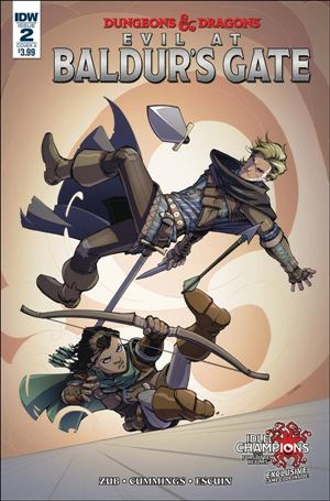 Dungeons & Dragons: Evil at Baldur's Gate issue 2 Max Dunbar Standard Cover