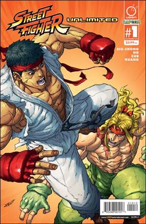 Street Fighter Unlimited issue 1-R Joe Ng Cover (2nd Printing)