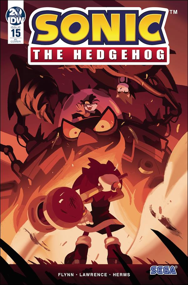 Sonic the Hedgehog (2018) issue 15-C Nathalie Fourdraine 1:10 Cover