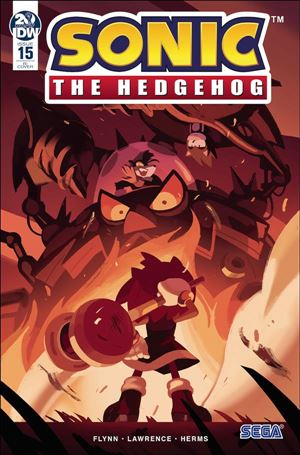 Sonic the Hedgehog (2018) issue 15-C Nathalie Fourdraine 1:10 Cover