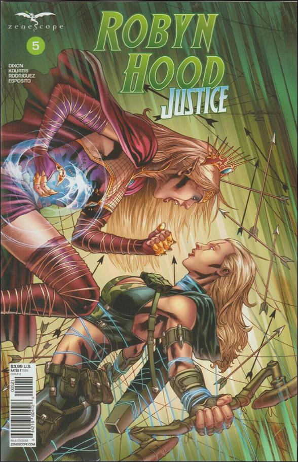 Robyn Hood: Justice issue 5-B Igor Vitorino Cover