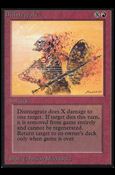 Magic the Gathering: Limited Edition Alpha (Base Set) card 140 Disintegrate